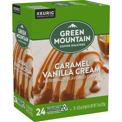 Caramel Vanilla Cream Light Roast K-Cup Coffee Pods, 24 Count Free Shipping - Picture 5 of 7