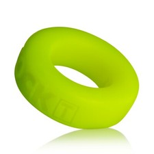 Oxballs Cock T Small Comfort Cock Ring by Atomic Jock - Acid Yellow