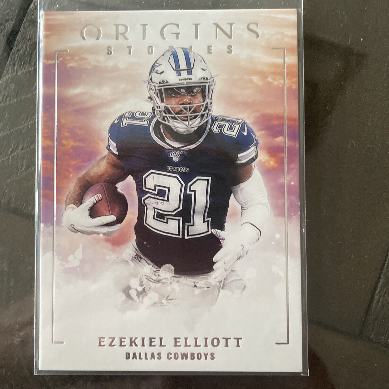 2020 Panini Origins - Origin Stories #97 Ezekiel Elliott