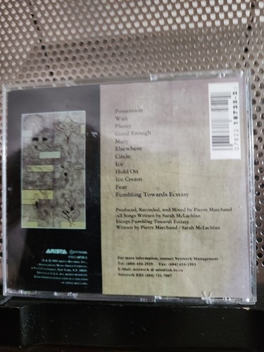 Fumbling Towards Ecstasy - Audio CD By Sarah McLachlan - 第 2/3 張圖片