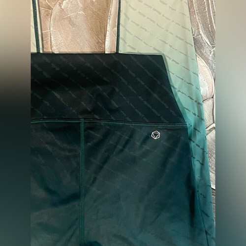 AR-33 High Waist Yoga Sport Sport Leggings Hunter Green Ombre Muster Gr. S - Bild 15 von 16