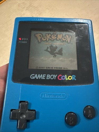Authentic Tested Pokemon Gold Version Nintendo Game Boy Color 2000 Dry Battery - Picture 12 of 21
