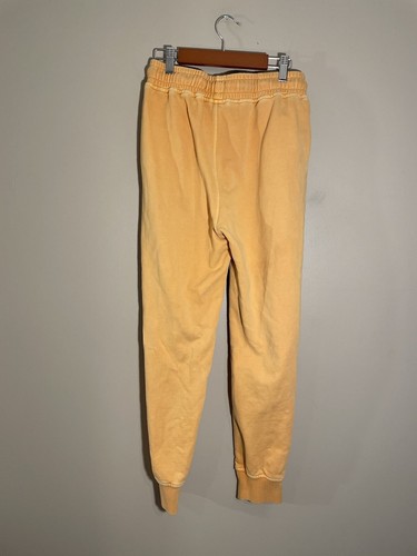 Joe’s Leah High Waist Ankle Sweatpants Women’s XS Chamois Yellow Pockets - Picture 3 of 7