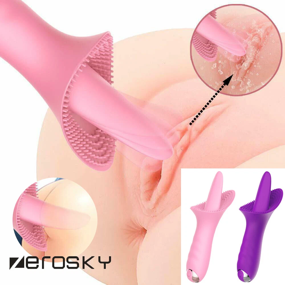 Rechargeable Clit Pussy licking G-spot Vibrator Oral Sex Toys for Women  Couples | eBay