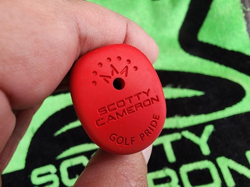 RARE SCOTTY CAMERON DANCING RED FULL CORD PUTTER GRIP⛳65G-10.25" - Picture 10 of 10