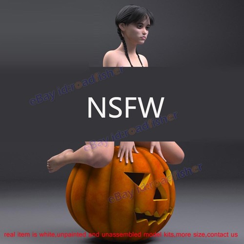 Addams Halloween 1/8 Scale Unpainted Model Kit Unassembled 3D Print 19cmH NSFW - 第 5/5 張圖片