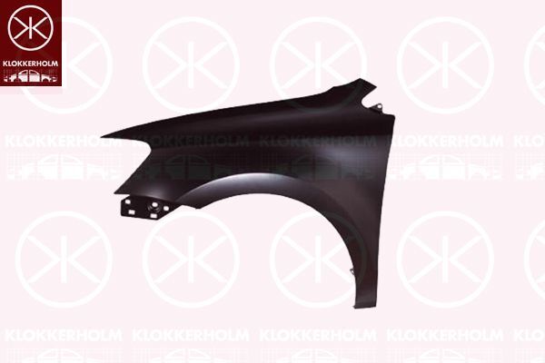 Klokkerholm KotflüGel Unlackiert Vorne Rechts Passend FüR VW Polo 6R_-image