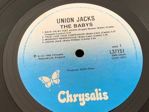 Vinyl LP The Babys Union Jacks 1980 Chrysalis AU Pressing L37151 - Bild 5 von 5