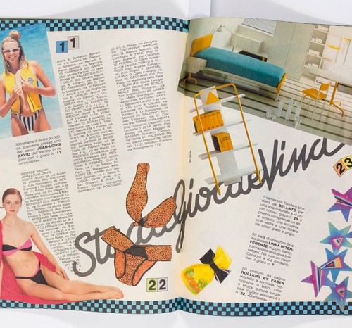 Cecilia Dean PAMELA HANSON 80s fashion TEENAGERS supplement GLAMOUR LEI MAGAZINE - Picture 5 of 8