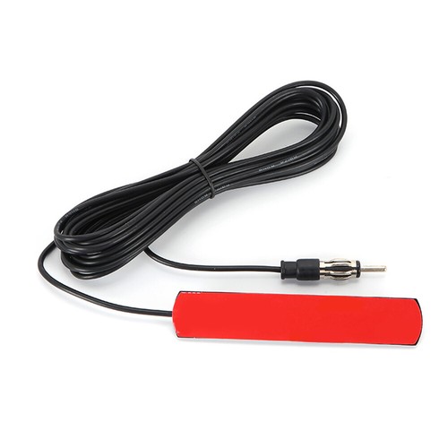 Antena de radio de coche AM FM antena de disco SUV camión antena adhesiva 12V coche estéreo - Imagen 13 de 13
