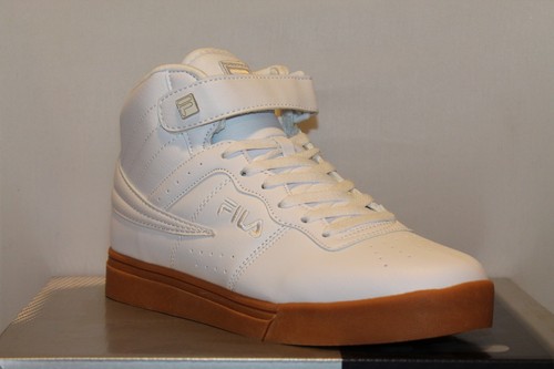 Mens Fila Vulc 13 Mid Plus Suede Leather Mid High Top Casual Athletic Shoes F13 - Picture 12 of 117