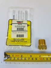Trico 34370 1/2-inch Brass Viewport with glass without baffle BPST - Unused