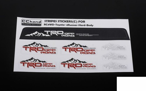 Front Windshield Decals for 1985 Toyota 4Runner Hard Body VVV-C0752 RC4WD - Picture 1 of 3