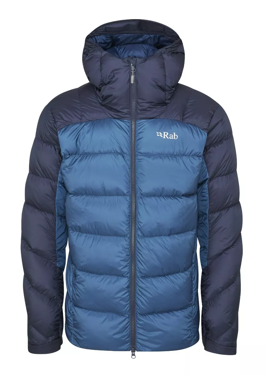 RAB Mens Deep Ink Blue Neutrino Pro Insulated Hooded Down Jacket