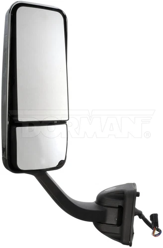 New Driver Side, Chrome Mirror Assembly for Freightliner Cascadia 2013-08