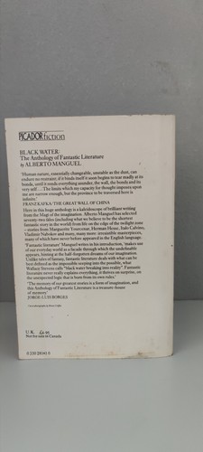 BLACK WATER THE ANTOLOGY OF FANTASTIC LITERATURE ALBERTO MANGUEL PICADOR 1983 - Picture 3 of 5
