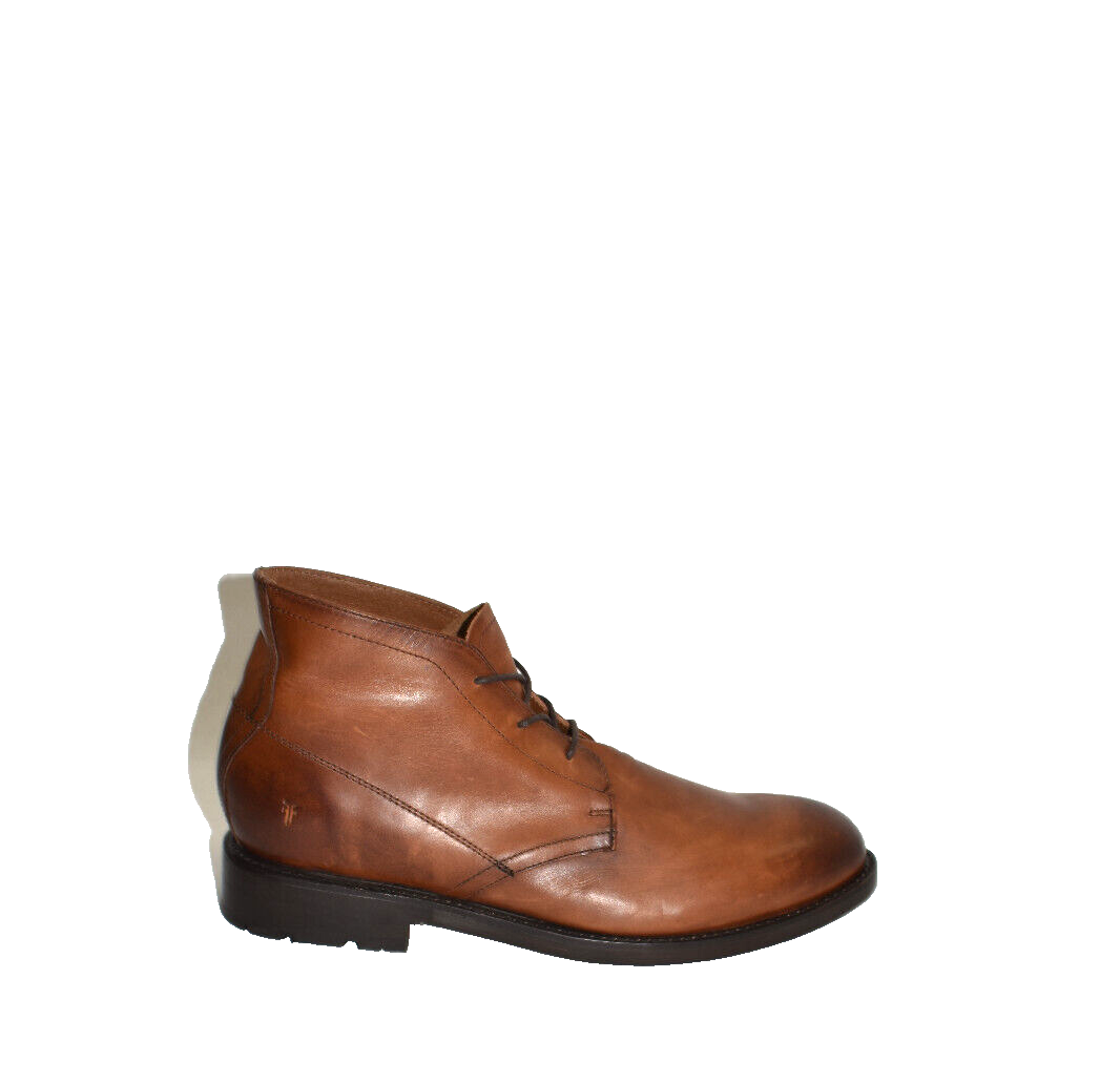 New! Frye Bowery Chukka Boot Cognac Brown Size 11 D FR40119 