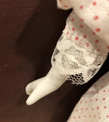Porcelain Doll Head Hands & Feet Doll Vintage 16” - Picture 3 of 12