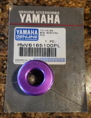 Yamaha MWV-61651-00-PL MVW6165100PL Water Vehicle Purple Bow Bushing NOS #YA3