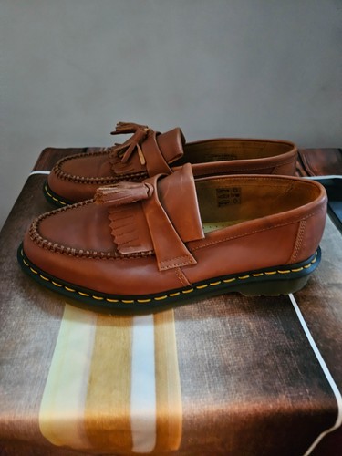 Adrian Woven Leather Tassel Loafers SZ 10 Mens/11 W - Picture 4 of 7