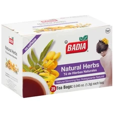 Badia-Natural Herbs Slimming/Slim Tea  Lose Weight Detox (1 Pack ) 25 tea bags
