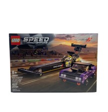 LEGO 76904 Speed Mopar Dodge SRT Top Fuel Dragster & 1970 Dodge Challenger T/A