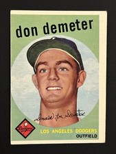 1959 Topps #324 Don Demeter