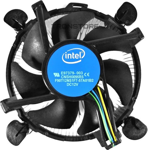 Aluminum CPU Cooler with Pre-Applied Thermal Paste & Low Noise Operation (30 dB) - Picture 3 of 6