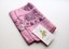 light pink cotton meditation scarf with elephant print pink light meditation