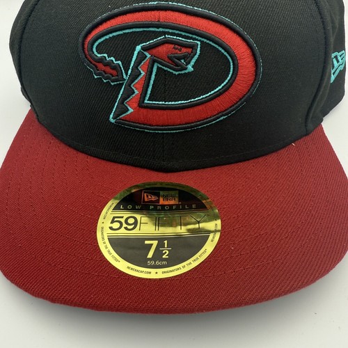 Arizona Diamondbacks New Era 59fifty Road Authentic Collection Fitted Hat 7 1/2 - Picture 2 of 4