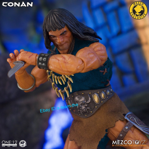 Mezco Toyz Conan the Barbarian 1/12 Scale Conan The Conqueror Figures New Toys - Picture 18 of 20