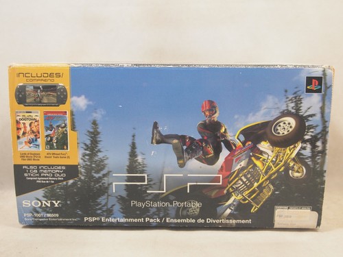 Caja de consola vacía para PlayStation portátil PSP paquete de entretenimiento auténtico - Imagen 6 de 9