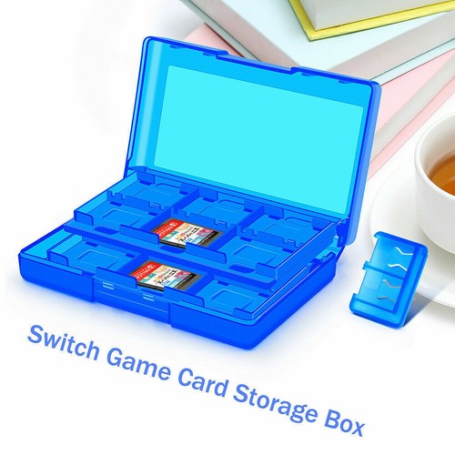 Game Card Case Mini Portable Hard Shell Storage Box For Nintendo Switch 24 in 1 - Picture 3 of 13