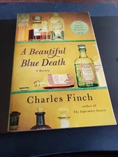 Beautiful Blue Death by Charles Finch, 2007, Paperback, 1st Charles Lenox book