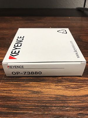 Keyence OP-73880 Fiber Optic Mounting Bracket LOT OF 2