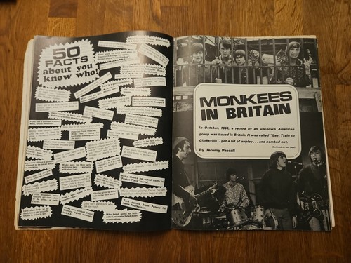 NME New Musical Express 1967 Annual The Monkeys Cover - Imagen 7 de 7