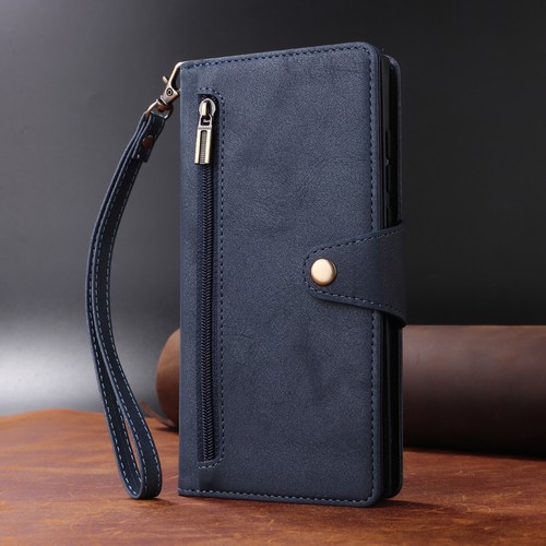 For Samsung Galaxy A21s A31 A33 A72 A73 5G Zipper Leather Card Wallet Case Cover - Picture 66 of 76