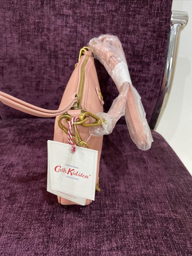 Cath Kidston Small Leather Bag Rrp £115 - Picture 6 of 8