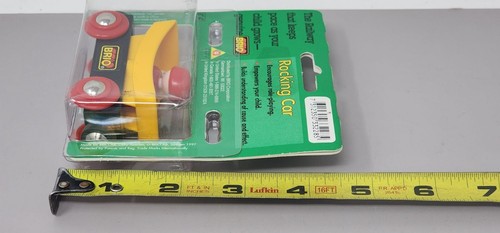 Brio Action Express Schaukelauto Spielzeug Alter 3+ rot gelb schwarz New Old Stock - Bild 9 von 9