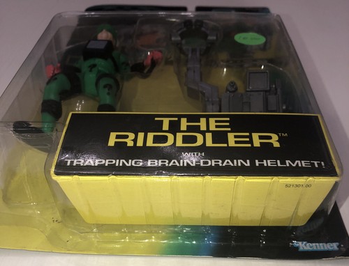 NEW 1995 Kenner Batman Forever The Riddler Figure Movie Vintage NIB - Picture 3 of 12