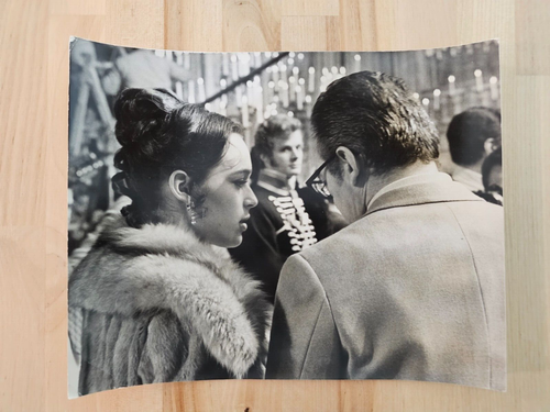 IMPRESIONANTE HOLLYWOOD VERONICA DE LAURENTIIS AÑOS 60 Original PIERLUIGI Retrato Foto XXL - Imagen 1 de 2