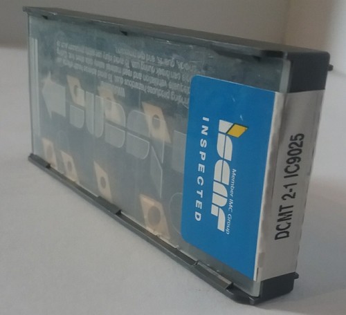 ISCAR DCMT 2-1 IC9025 DCMT 070204 Carbide Insert 9 Pcs