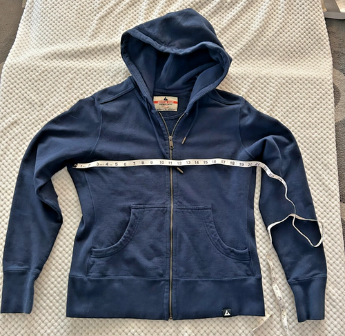 American Giant Classic Full Zip Heavyweight Hoodie Women's Large Made in USA - Picture 2 of 4