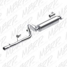 MBRP For 86-00 Jeep 2.5L Cherokee 2.5in Cat Back Single AL