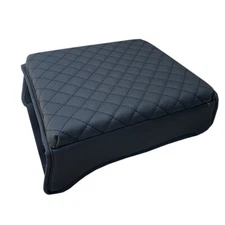 Center Console Cover for Ford F150 2015-2020 Armrest Cover Pad Replacement Black