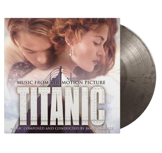 貴重新品2LP カラー・レコード タイタニック Titanic サウンドトラック タイタニック』オリジナル・サウンドトラック劇場公開20周年記念