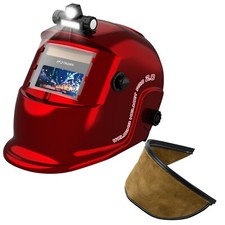 TRQWH Welding Helmet Bib Cover, Split Wrap-Around Press Fit Seal for Most Helmet