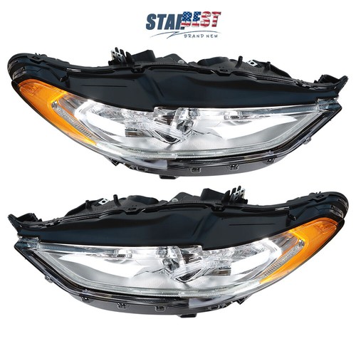 For Ford Fusion 2017-2019 Headlight Halogen With LED DRL Driver & Passenger Side - Bild 2 von 12