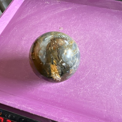 Cherry Creek Jasper AKA Red Creek Jasper Sphere. UK Sellers 6.02 cm F63 #5 - Picture 6 of 11