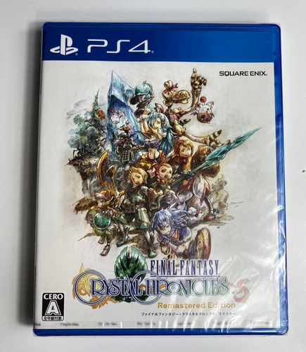 Final Fantasy Crystal Chronicle Remaster Sony Playstation 4 PS4 Sealed Japan